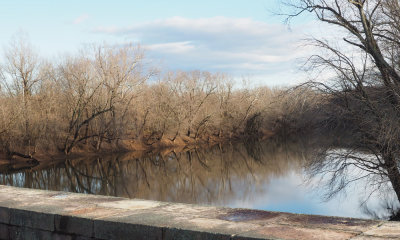 The shore of the Monocacy river