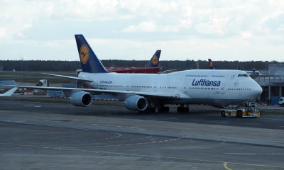 Lufthansa B747-8 at FRA