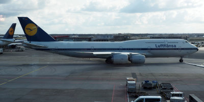 Lufthansa B747-8 at FRA