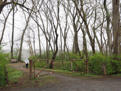 March 29th - Entrance to the trail at Sycamore Landing
