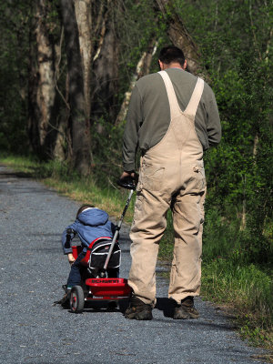 On the trail