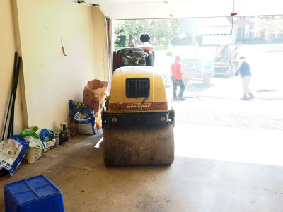 Dynapac two wheel asphalt roller