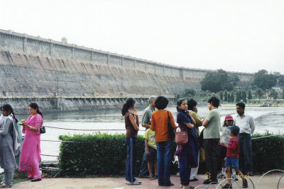 The Krishna Raja Sagara Dam