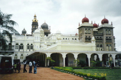 Mysore Palace from the side