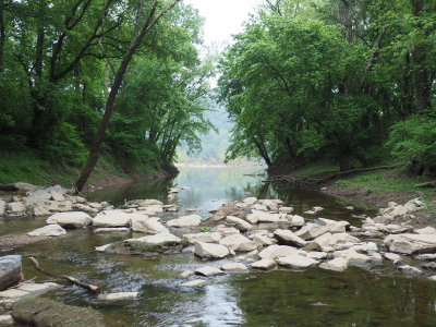 Little Catoctin Creek and the Potomac river