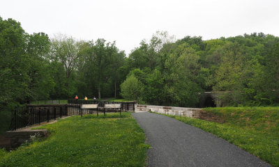 Crossing Catoctin Creek on the Catoctin Aqueduct