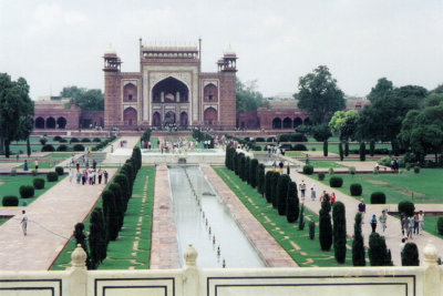 Taj Mahal gardens