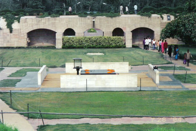 Raj Ghat, The Memorial to Mahatma Gandhi