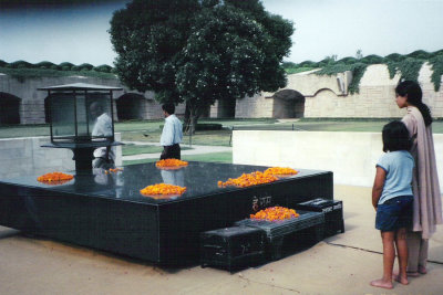 Raj Ghat, The Memorial to Mahatma Gandhi