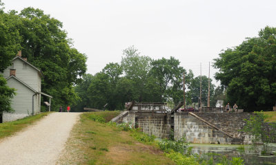 Lock 44 with lock house