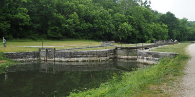 Lock 44 seen from upstream