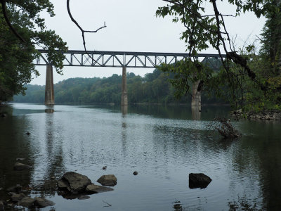 Railroad bridge across the Potomac at Shepherdstown