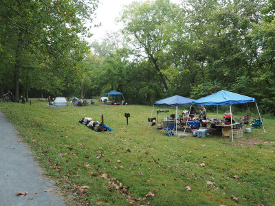 Antietam Campground along the C&O Canal