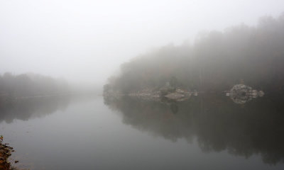 Foggy morning at Widewater