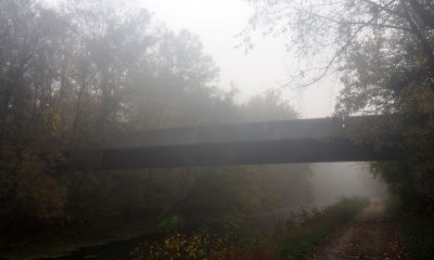 A bridge into the fog
