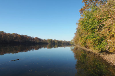 The Potomac, upstream from the waste water plant