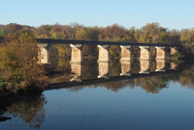 US Highway 11 crosses the Potomac river at Williamsport, MD