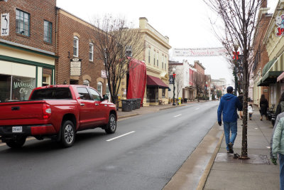 Down the main street in Manassas