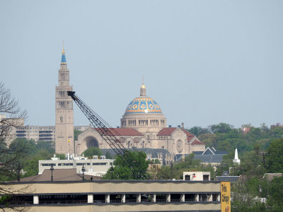 The Basilica in the distance