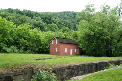 Lock 31 with its lock house