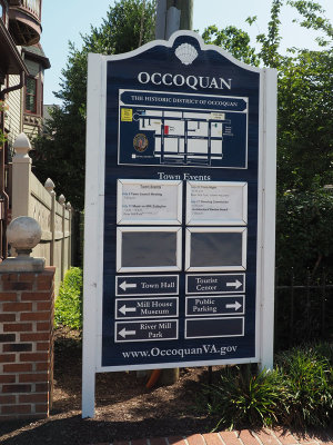 In the town of Occoquan