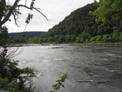The Potomac river close to Harpers Ferry