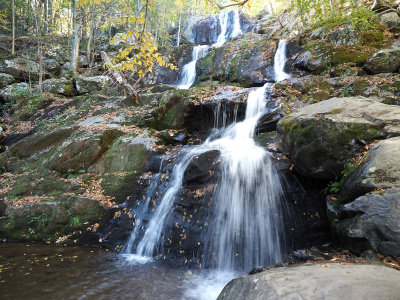 Section of Dark Hollow Falls