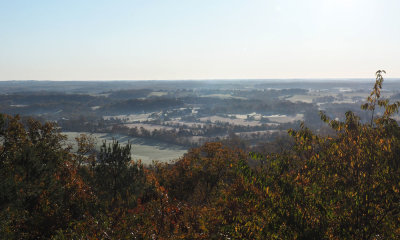 View from East Parking Lot of Sugarloaf Mountain