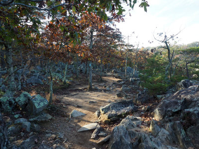 Early section of the Billy Goat Trail