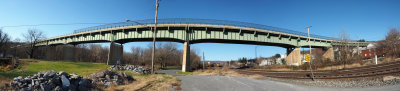 Panorama - Route 17 bridge