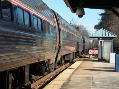 Amtrak at Woodbridge, VA