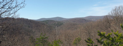 The view from the ridge
