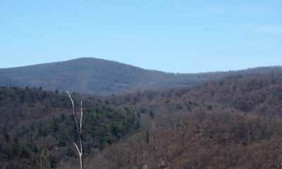 Sections of the Skyline Drive from White Rocks Trail