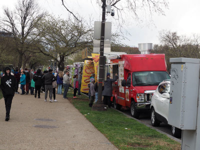 Food trucks on 14th Street