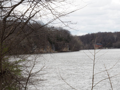 View of power plant at Dam 5 from upstream