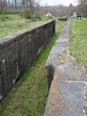 View towards Locks 49 and 48 from Lock 50
