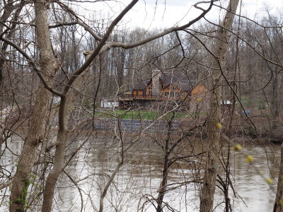 Across the river in West Virginia