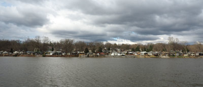 Across the river in West Virginia