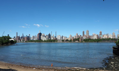 Part of Manhattan Skyline from Queens
