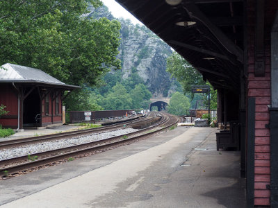 From the railroad station at Harpers Ferry across the Potomac