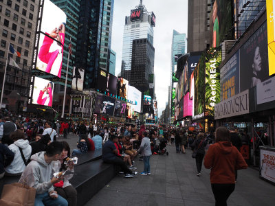 Times Square scene