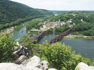 Harpers Ferry from Maryland Heights