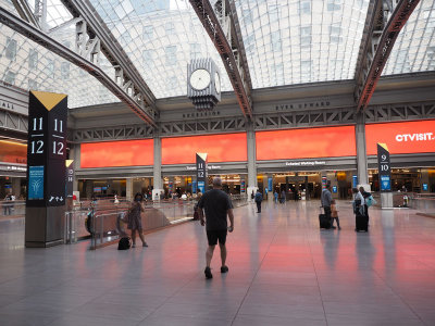 The Moynihan Train Hall of Penn Station