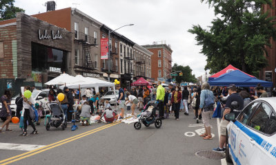 Street fair in Long Island City
