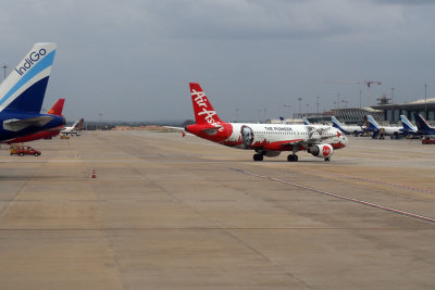 Bangalore airport scene