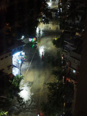 Wet streets