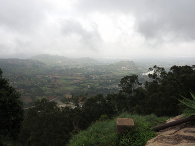 Early morning view from Nandi HIlls trail
