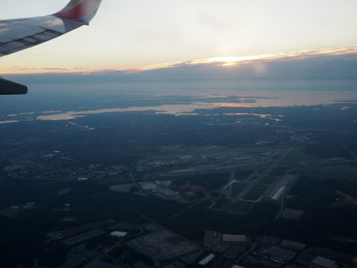 Takeoff from BWI airport