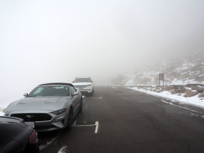 For covered parking area on Mount Evans