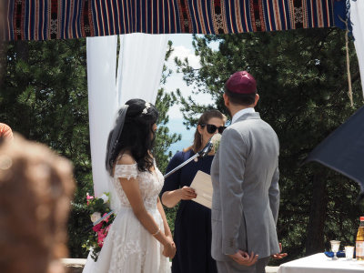 The Jewish wedding ceremony